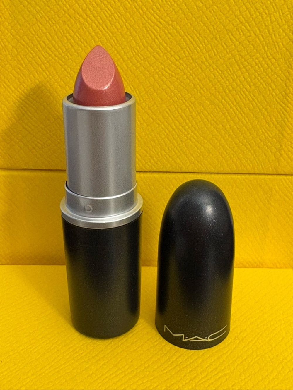 VINTAGE DISCONTINUED MAC Cosmetics Frost Lipstick-Ramblin’ Rose
